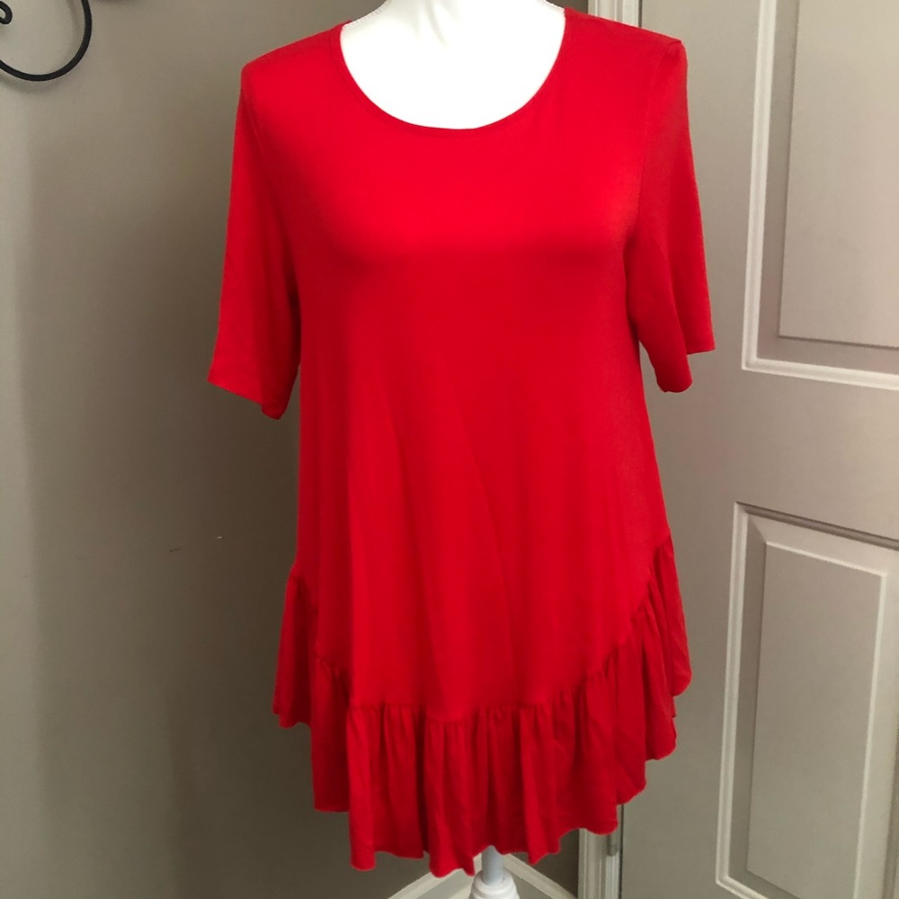 Azules Red Tunic Medium